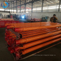 Concrete Pump straight pipe brand pm schwing zoomlion material steel st52 material straight pipe DN125 5mm pipe